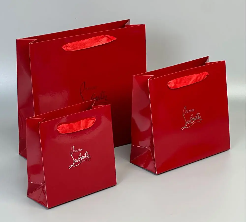 RED GIFT SHOPPING BAGS (2)