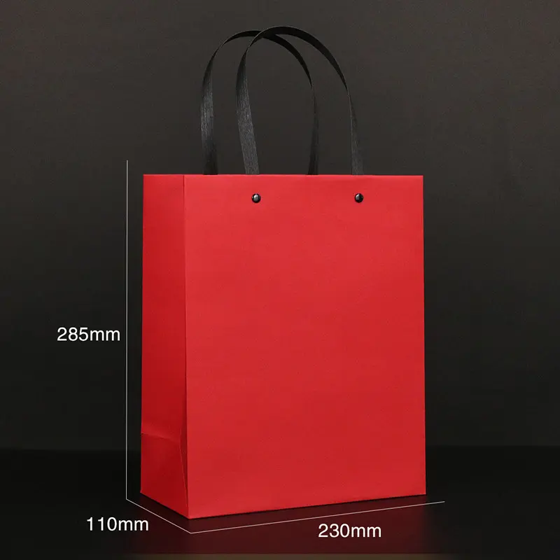 red kraft paper bag (4)
