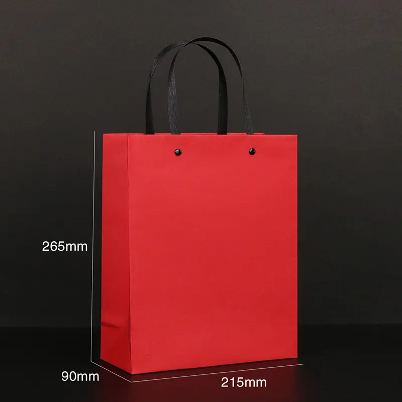 red kraft paper bag (5)