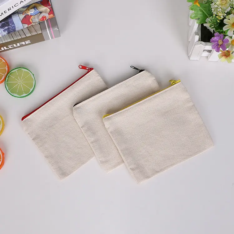 Blank Canvas Zipper Pouch (2)