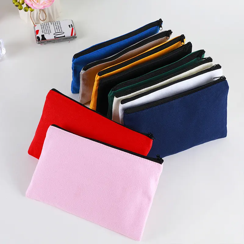 Blank Canvas Zipper Pouch (7)