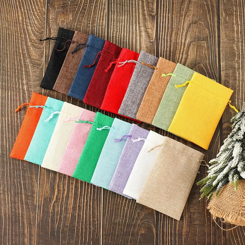Jute Drawstring bag (8)