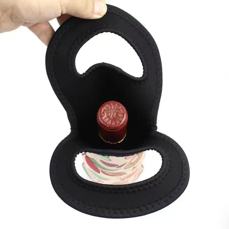 Neoprene Wine Tote Bag (5)