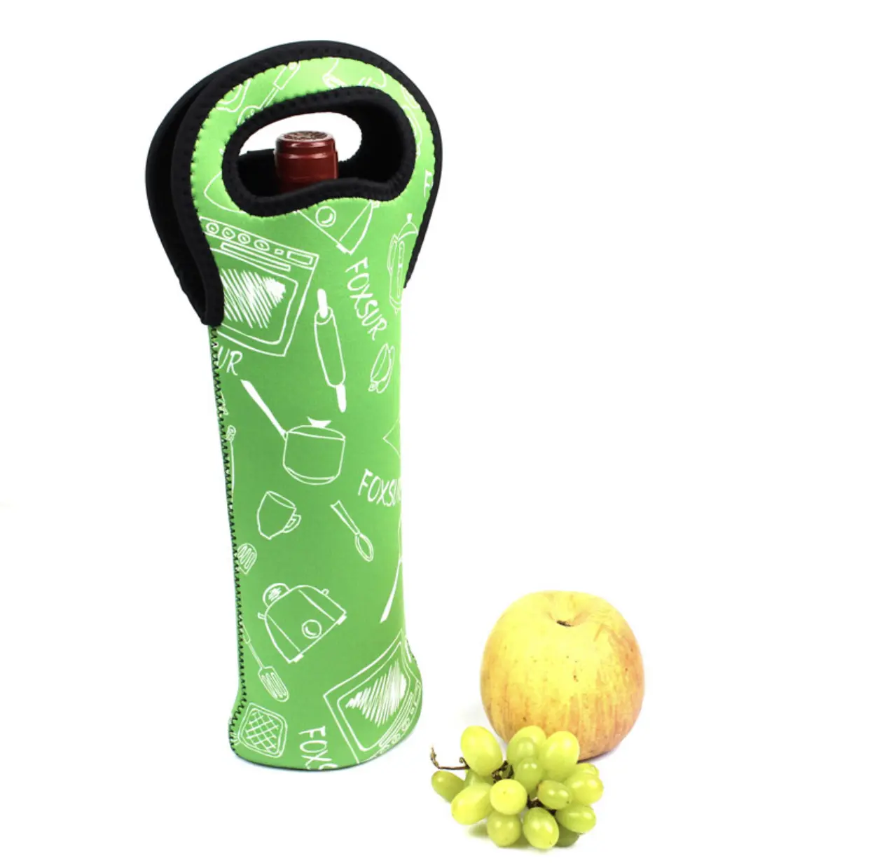 Neoprene Wine Tote Bag (6)