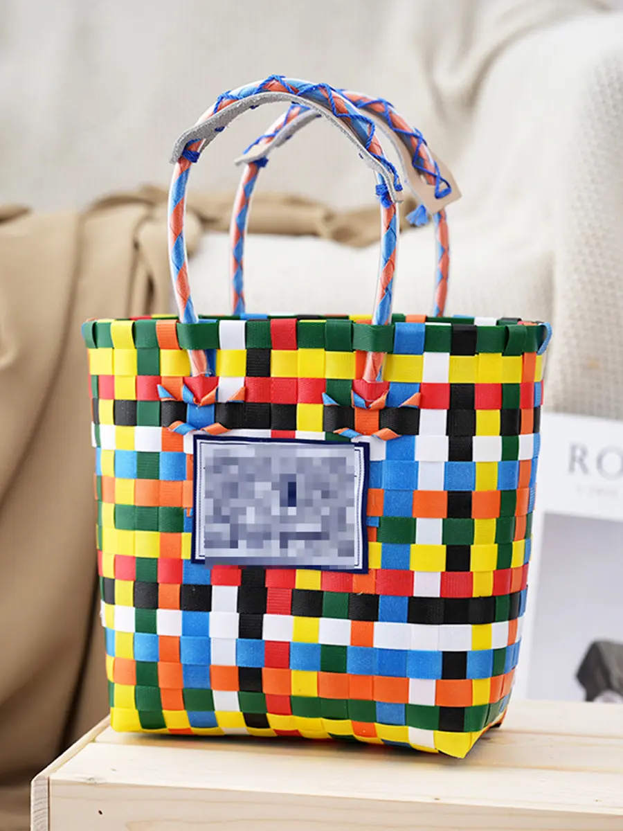 PVC WOVEN TOTE BAG (1)
