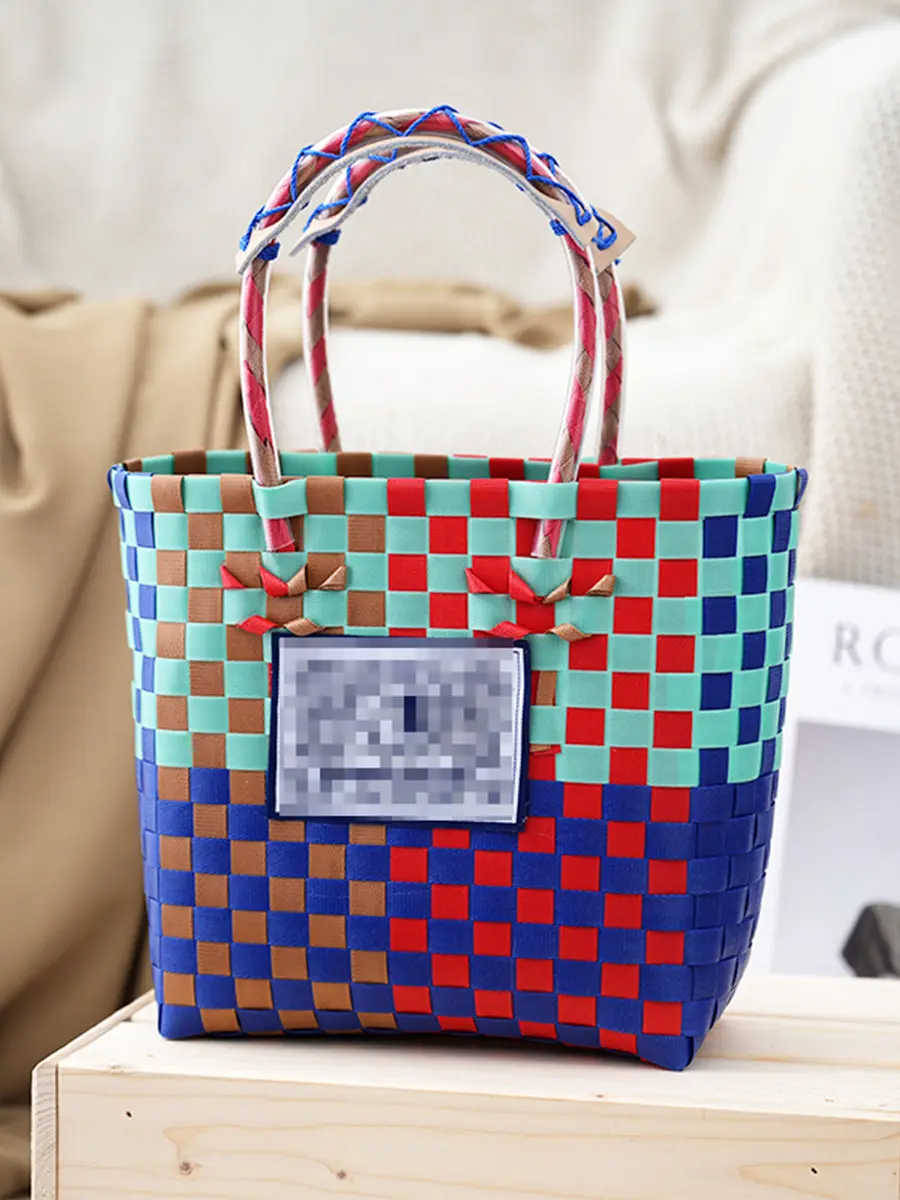 PVC WOVEN TOTE BAG (5)
